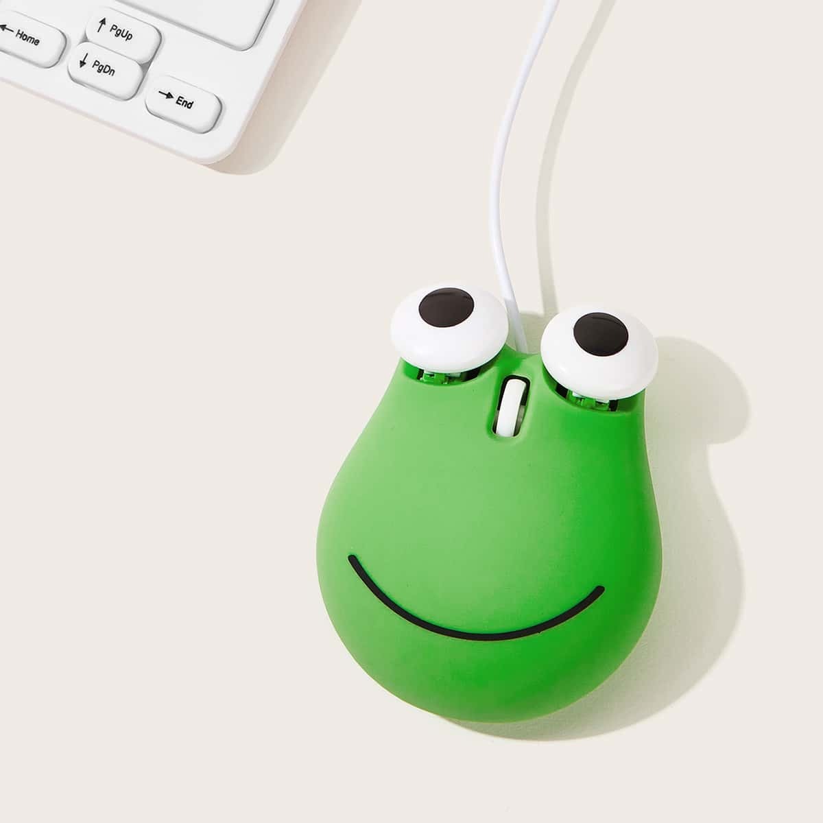 

Cartoon Frog Shaped Mouse