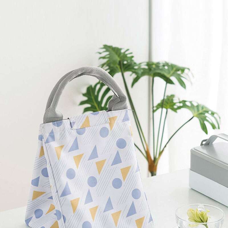 

Portable Insulated Lunch Box Tote 1pc, Multicolor