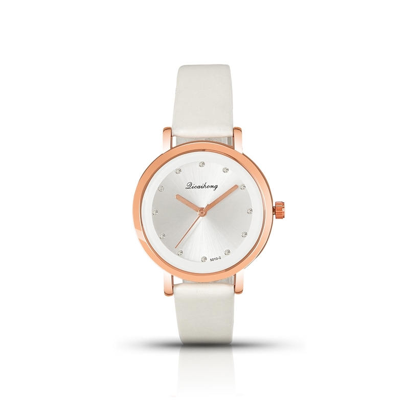 

PU Leather Band Round Dial Quartz Watch