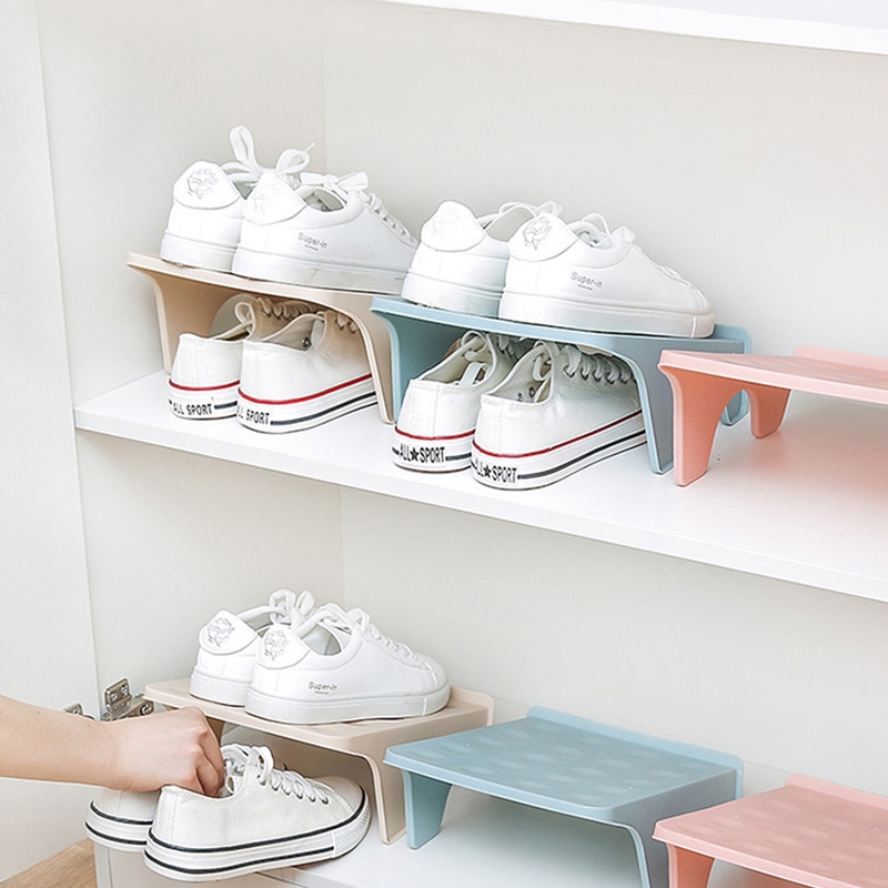 

Double Layer Shoes Storage Rack 1pc, Multicolor