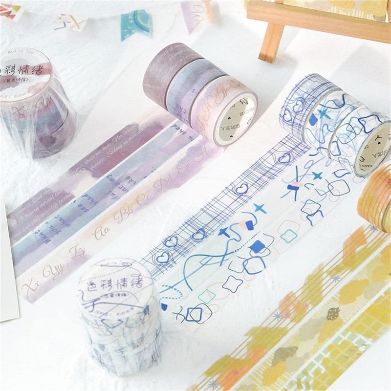 

Random Graphic Pattern Masking Tape 1pc
