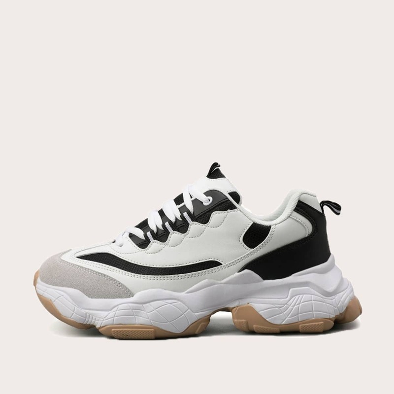 

Guys Lace-up Front Chunky Sole Sneakers, Multicolor