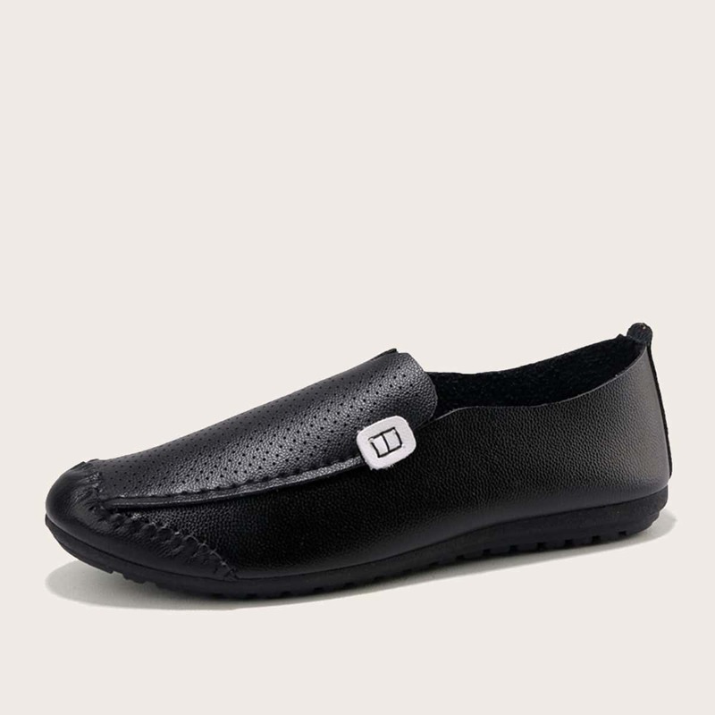 

Guys Slip On Mesh Loafers, Black