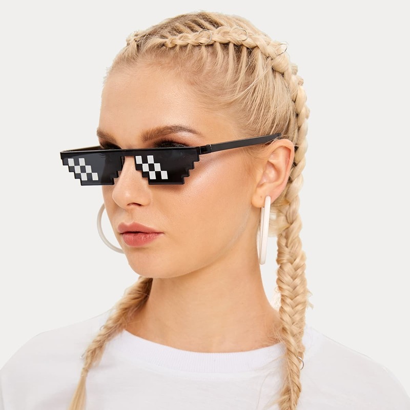 

Pixelated Mosaic Glasses