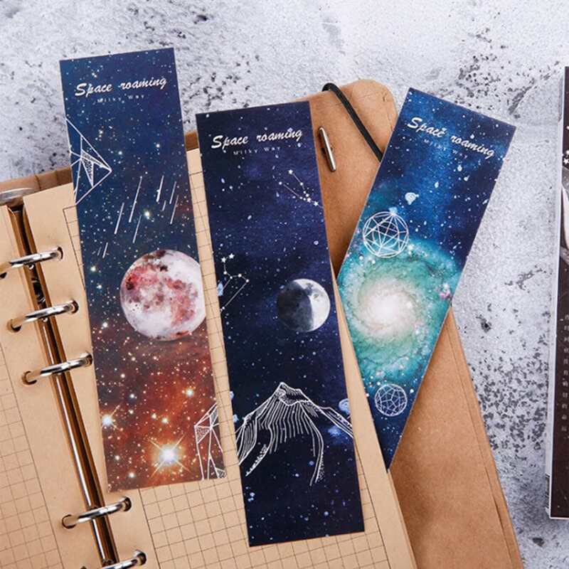 

Space Roaming Print Bookmark Set 30pcs