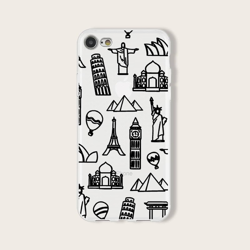 

Mixed Print iPhone Case