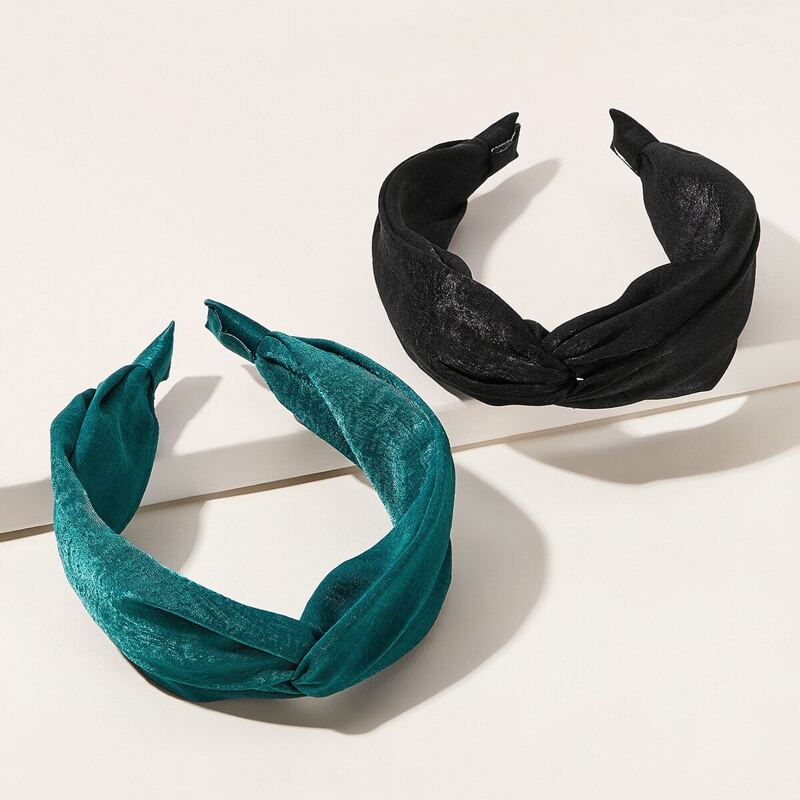 

Simple Headband 2pcs, Multicolor