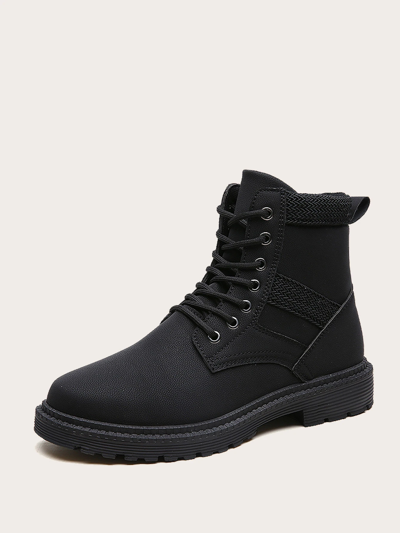 Botas trenzadas hombre Clearance
