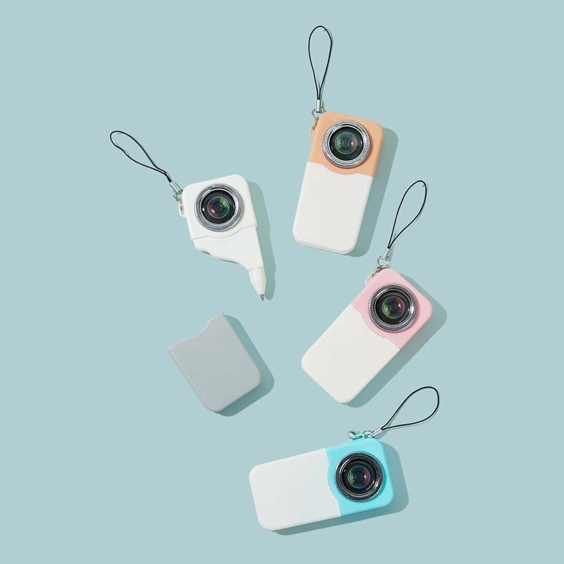 

Random Cartoon Camera Shaped Ballpoint Pen 1pc