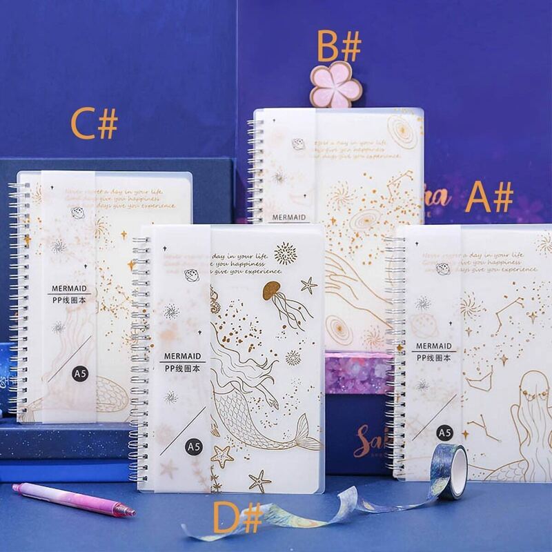 

Hot Stamping Cover Spiral Notebook 1pack