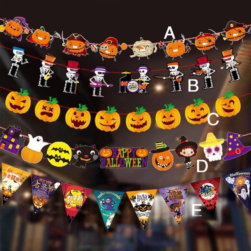 

Halloween Decorative Pull Flag 1pc, Multicolor