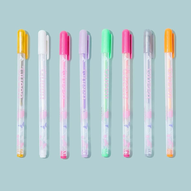 

Random Fluorescent Marker Gel Pen 4pcs