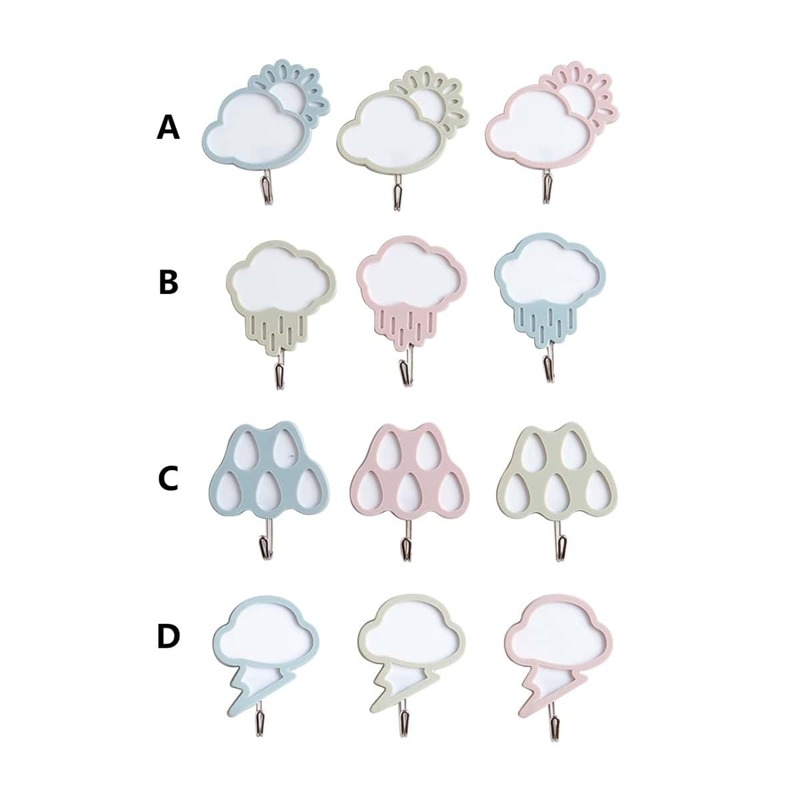 

Random Weather Series Wall Hook 2pcs