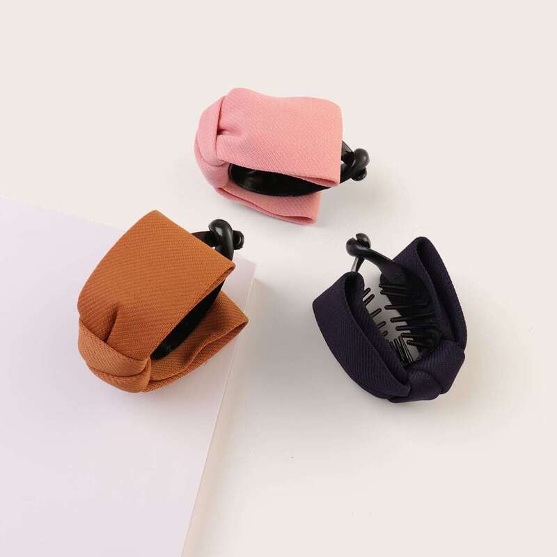 

Bow Tie Design Hair Clip 3pcs, Multicolor