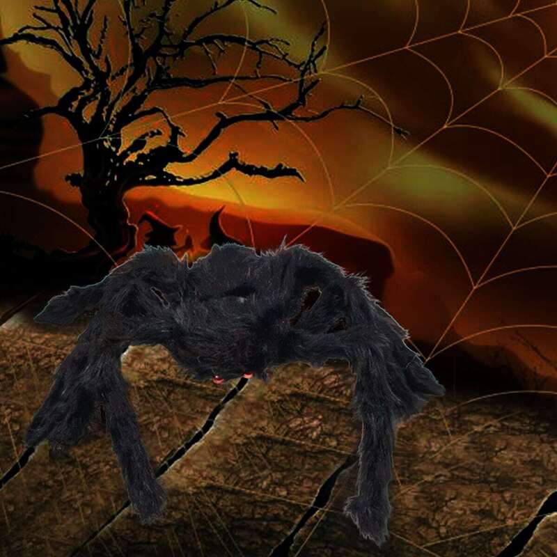 

Black Spider Halloween Decoration 1pc