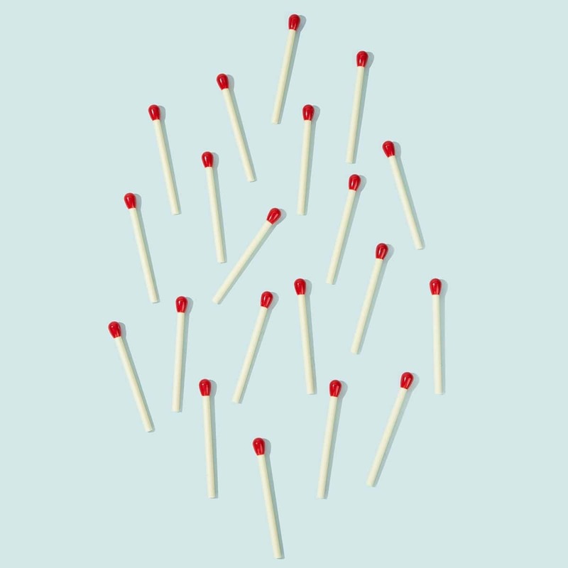 

Mini Match Shaped Ballpoint Pen Set 20pcs