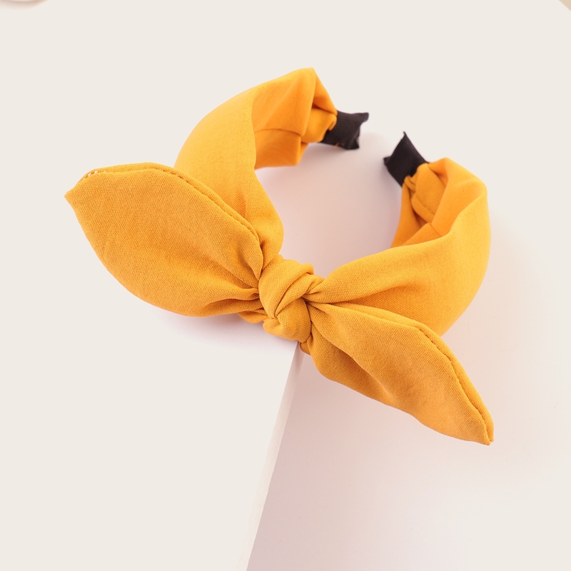 

Bow Knot Decor Headband, Yellow