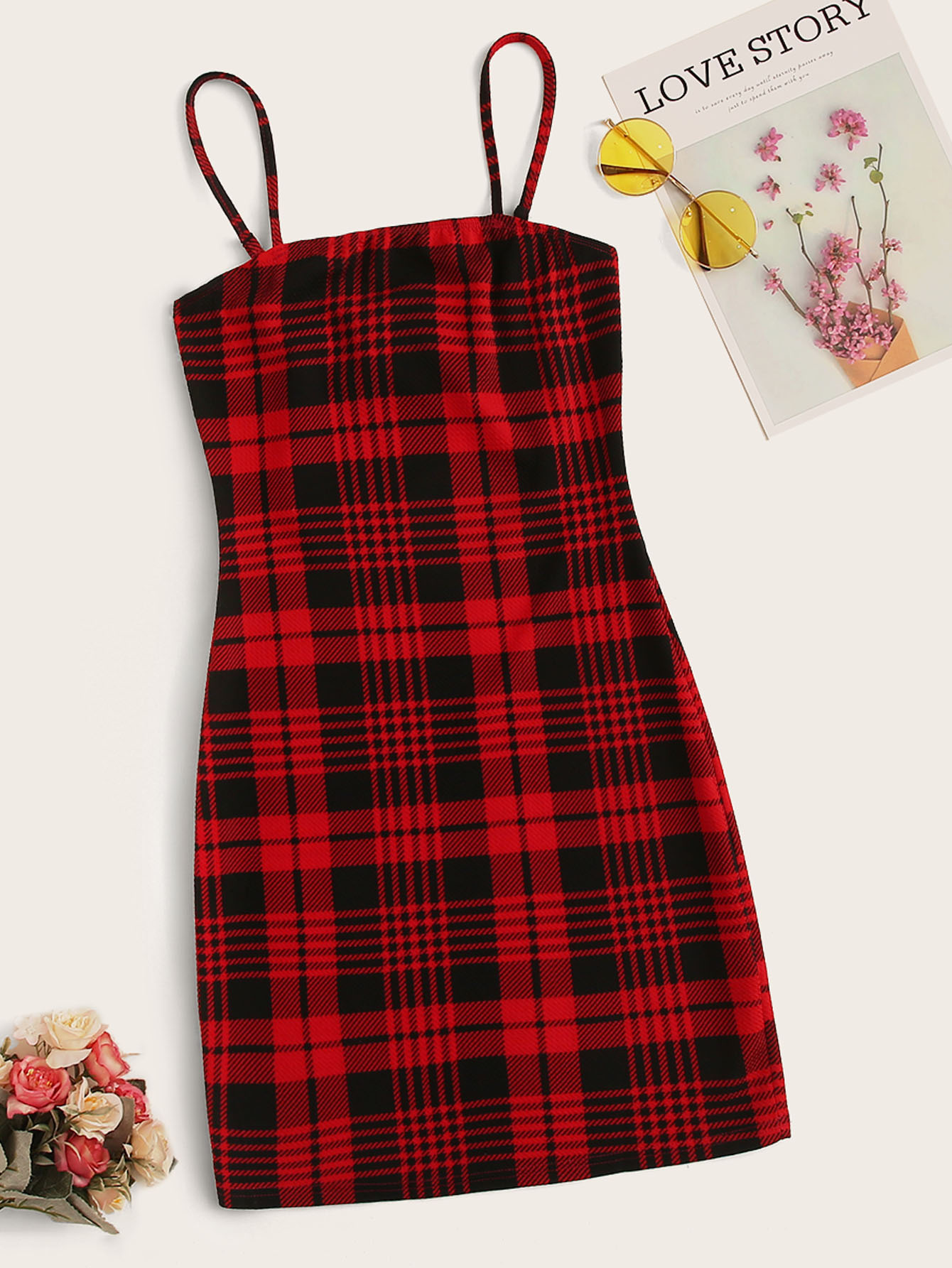 vestidos quadriculados