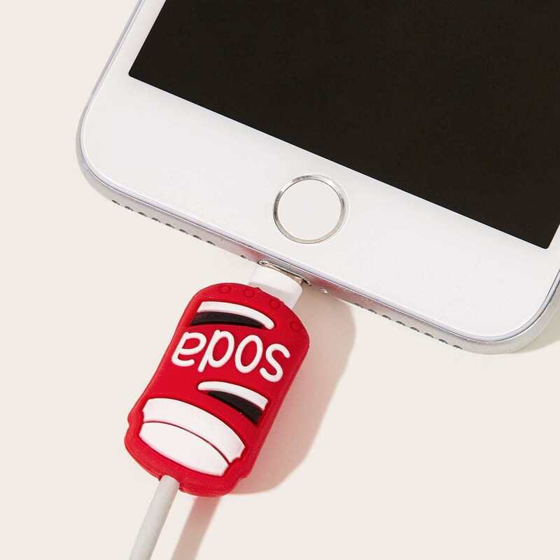 

Soda Bottle Design Charger Cable Protector