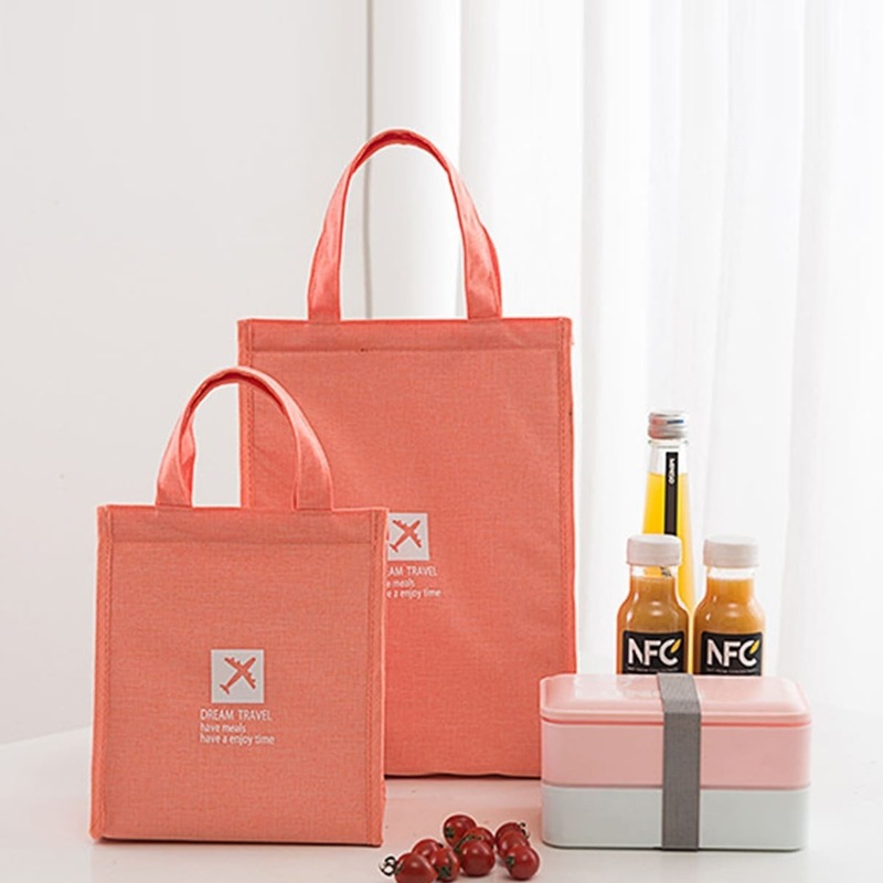 

Portable Oxford Lunch Bag 1pc, Multicolor