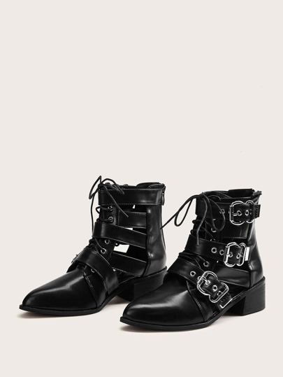 Anne dam boots 6399 - Black main image 1