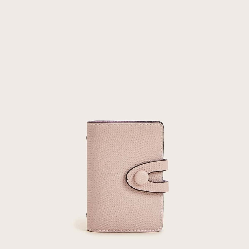 

Solid Card Holder, Pink
