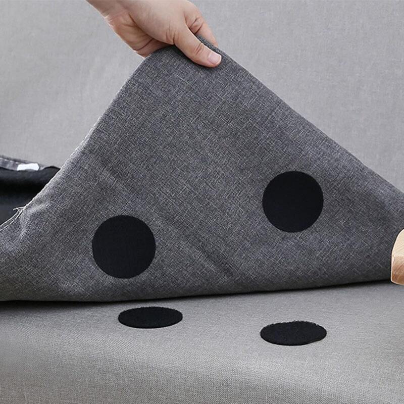 

Random Sofa Cushion Anti-running Round Velcro 5pcs