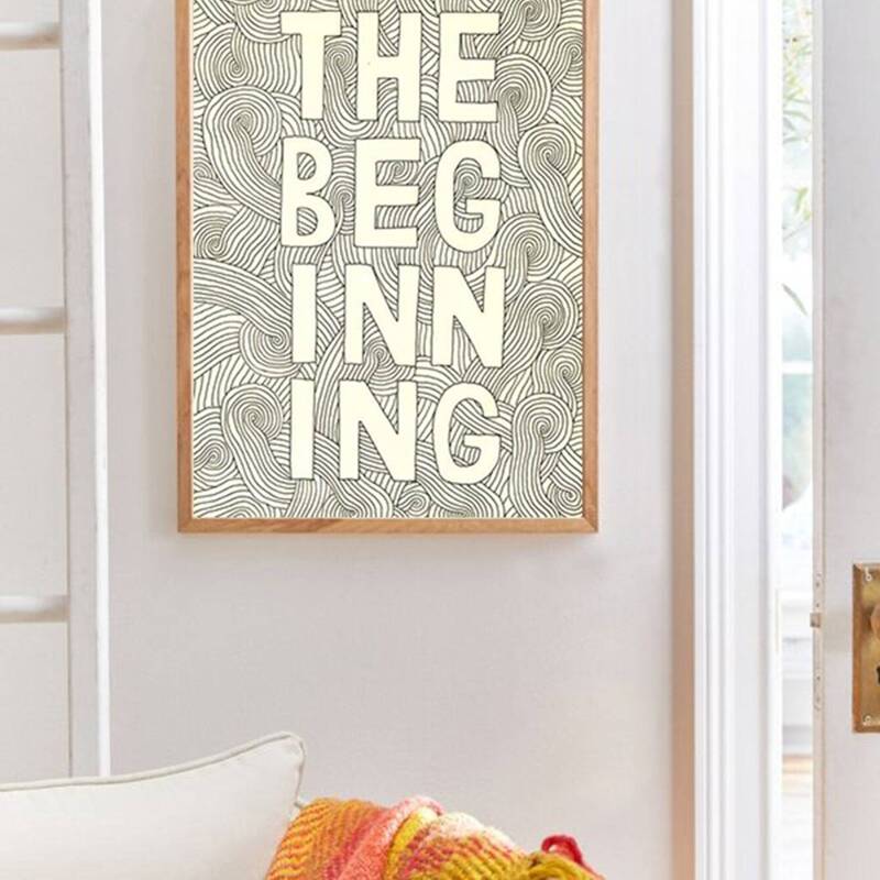 

Slogan Wall Art Print Without Frame
