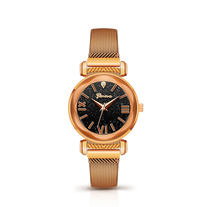 

Glitter Dial Pointer Quartz Watch