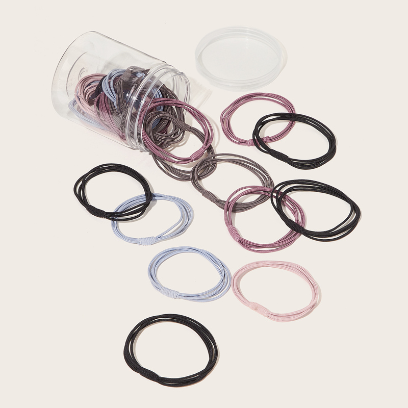 

Multi-layer Hair Tie 25pcs, Multicolor