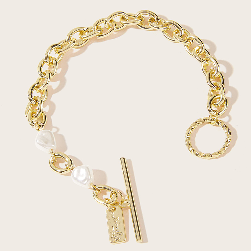 

Chain Lariat Bracelet 1pc, Gold