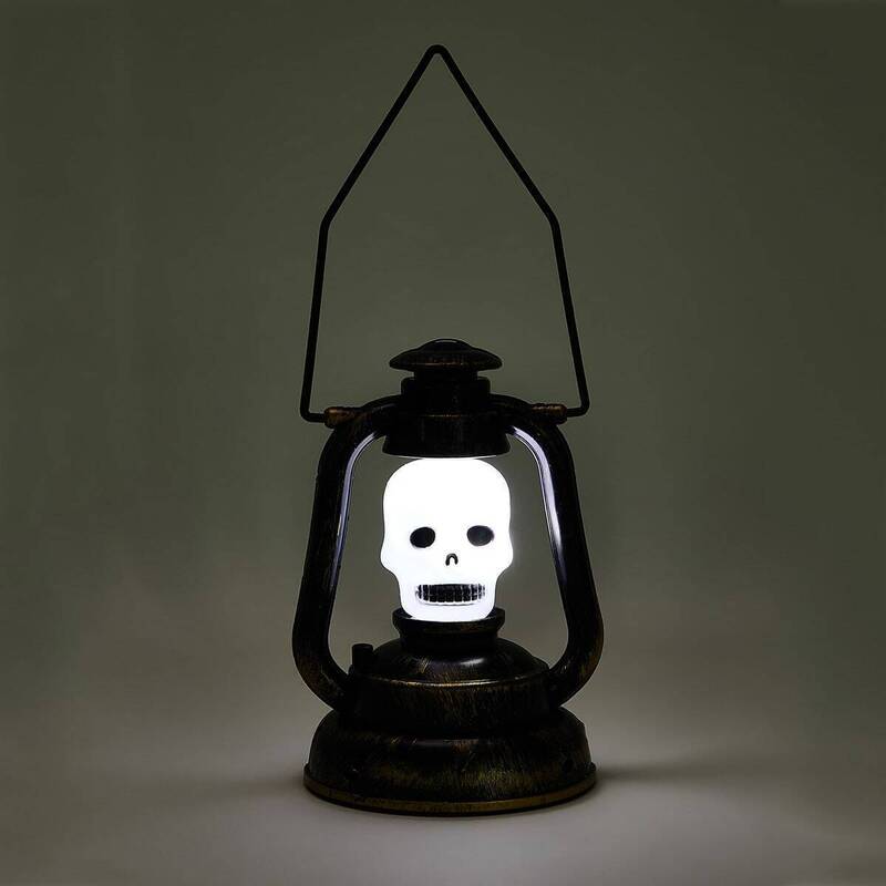 

Halloween Skeleton Kerosene Lamp, Black