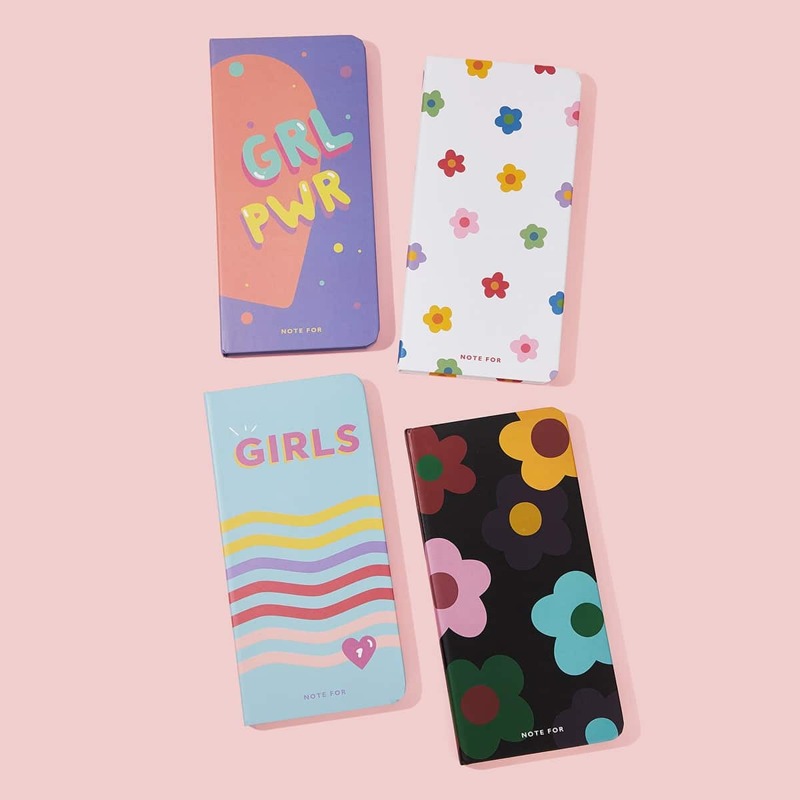 

Cartoon Print Hard Cover Notebook 1pack