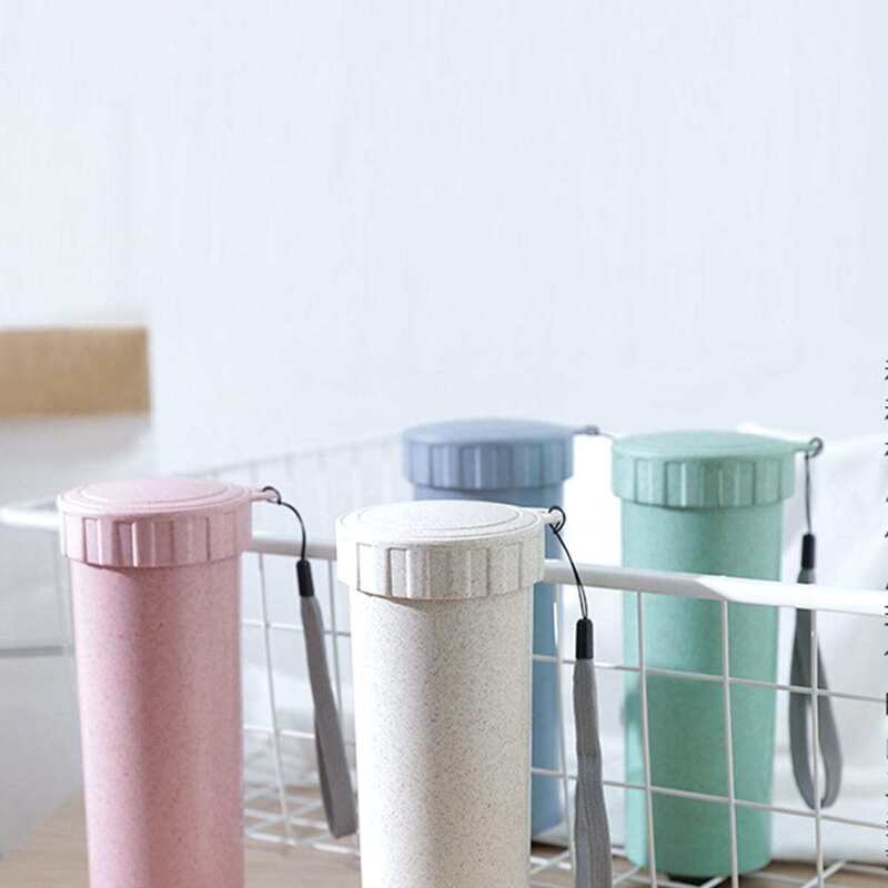 

Wheat Straw Portable Water Bottle 1pc, Multicolor