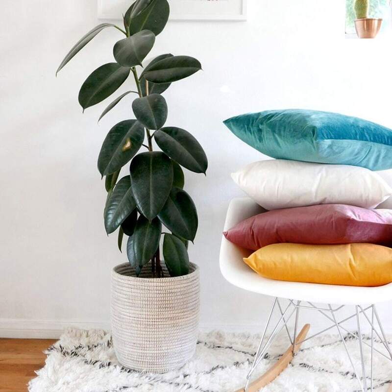 

Plain Suede Cushion Cover 1pc, Multicolor