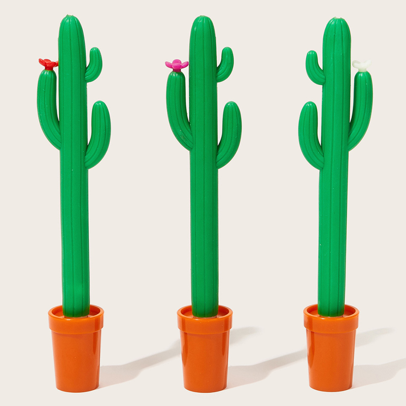 

Cactus Potted Shaped Gel Pen 1pc