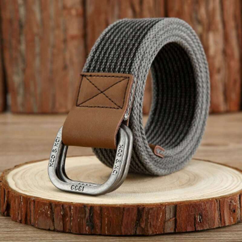 

Guys Metal Buckle Canvas Belt, Army green