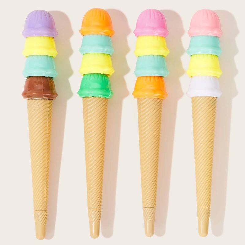 

Random Ice Cream Corn Shaped Gel Pen 2pcs