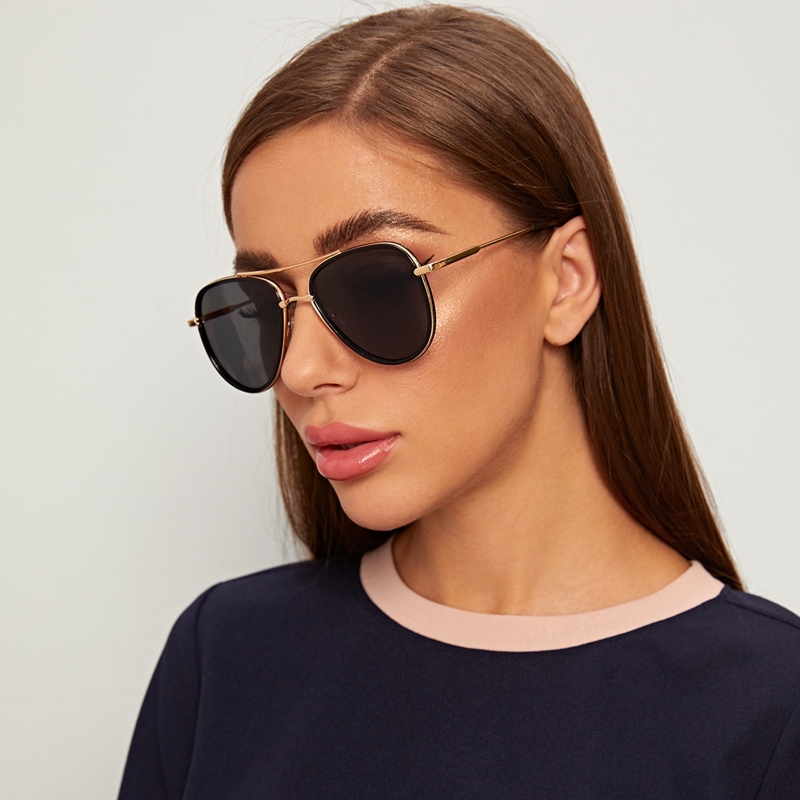 

Top Bar Metal Frame Sunglasses