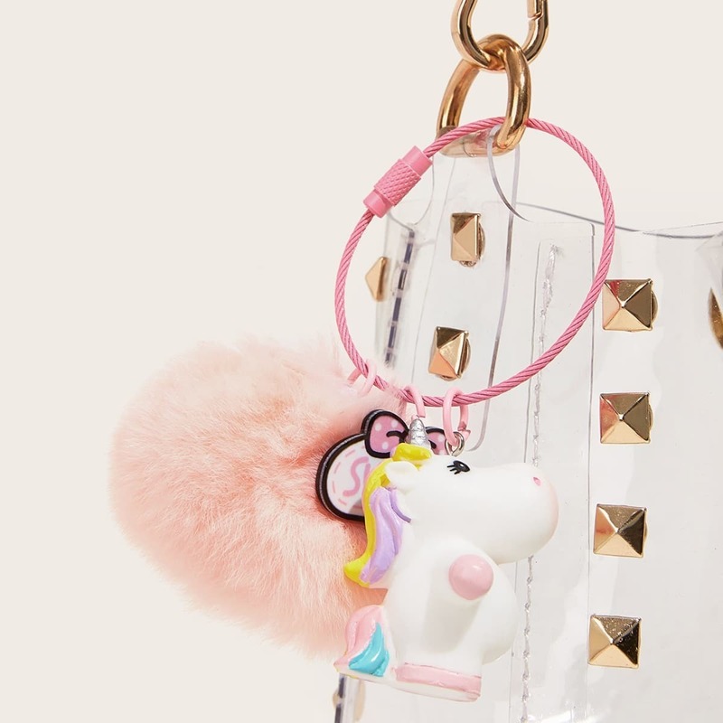 

Unicorn Decor Bag Charm, Multicolor