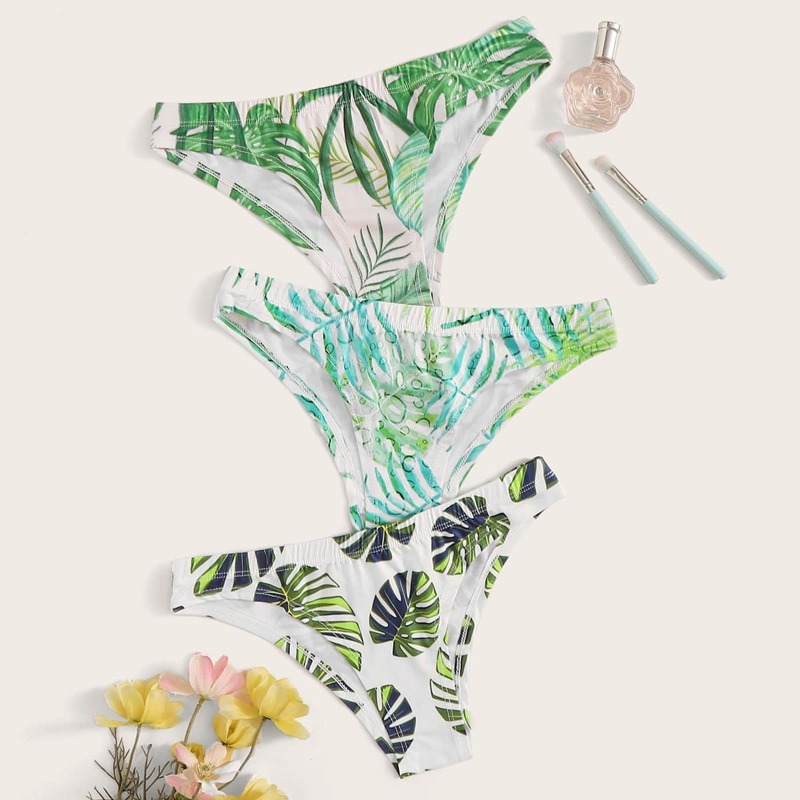 

Tropical Print Panty Set 3pack, Multicolor