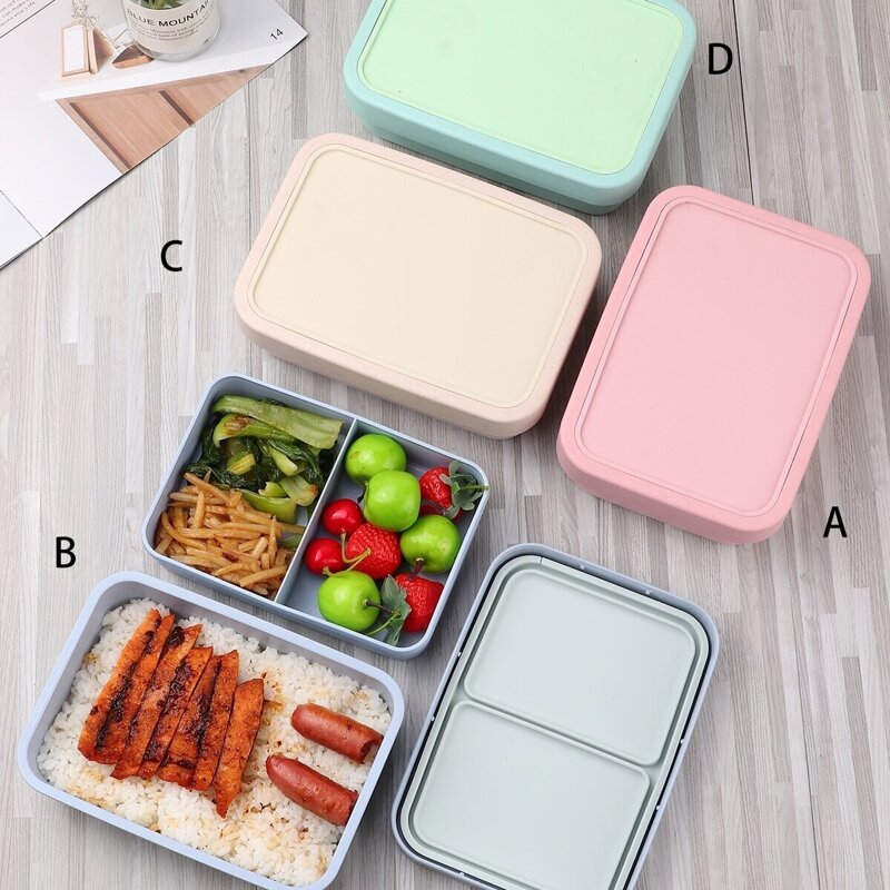 

Double Layer Lunch Box 1pc