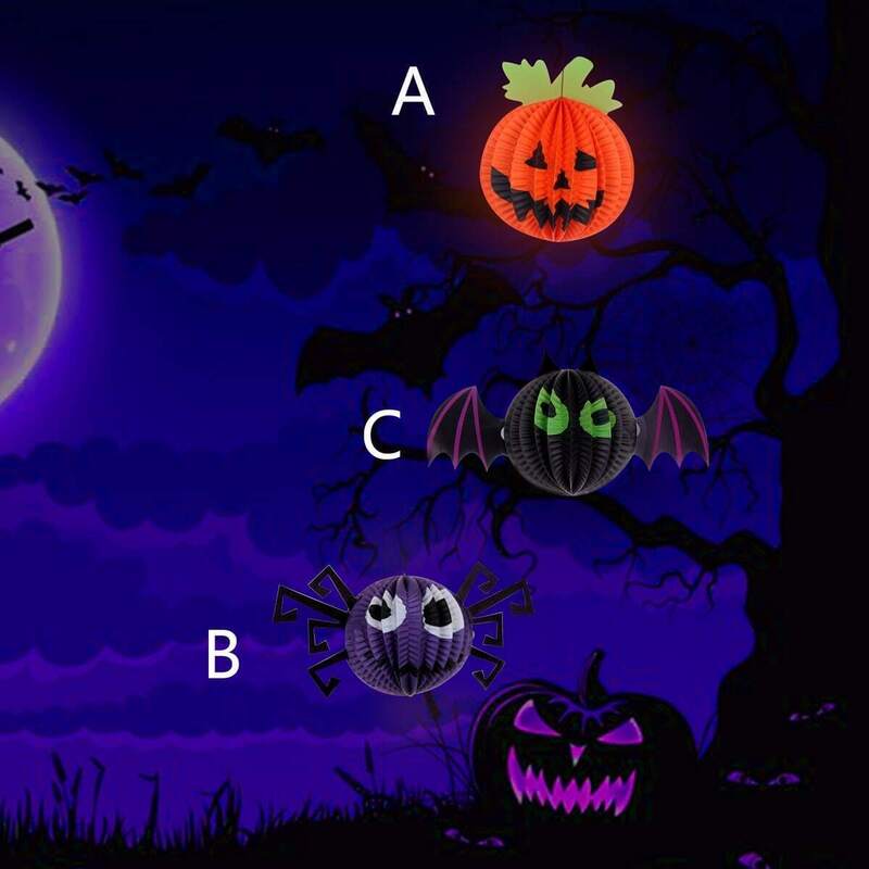 

Halloween Paper Lantern Decoration 1pc, Multicolor