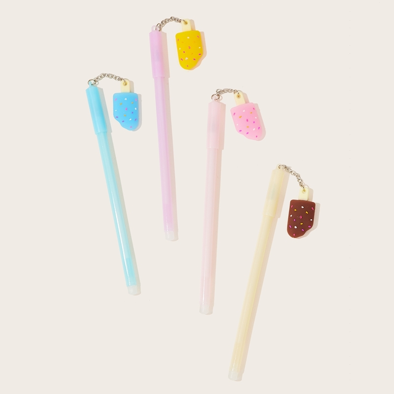 

Random Cute Ice Cream Pendant Gel Pen 2pcs
