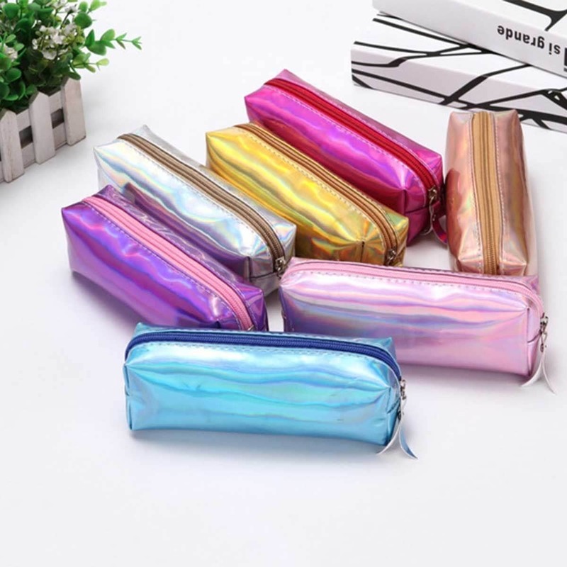 

Shiny Laser Design Pencil Bag 1pc