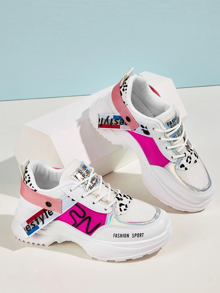 chunky sneakers leopard