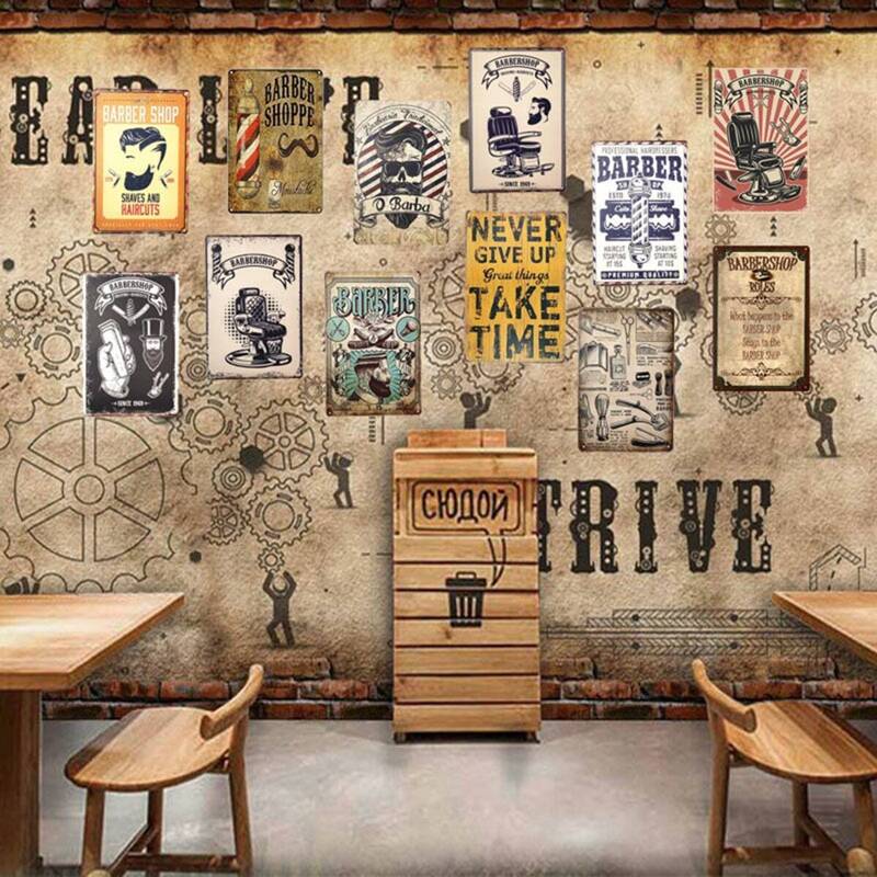 

Vintage Pattern Wall Decor Poster 1pc