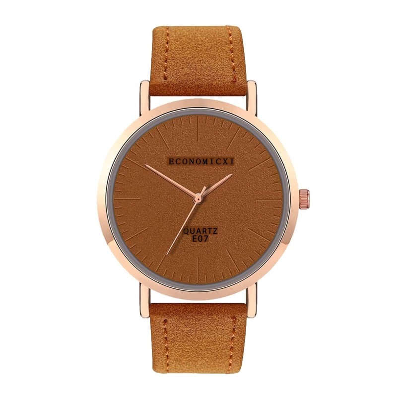 

Round Dial Three Hand Quartz Watch