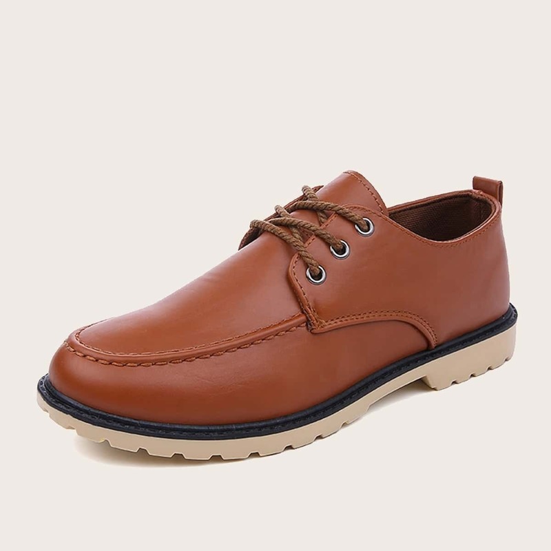 

Guys Lace-up Front Dress Shoes, Brown