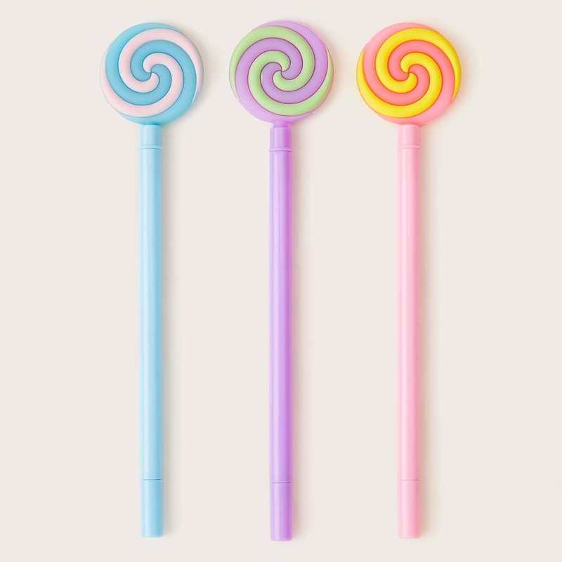 

Random Cute Lollipop Decor Gel Pen 2pcs